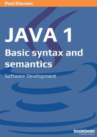 Java 1 : Basic Syntax and Semantic