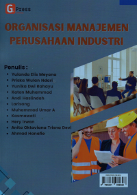 Organisasi Manajemen Perusahaan Industri